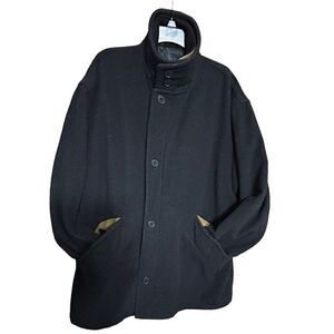 Vintage Savoy Taylor’s Guild Wool Blend Double Layered Men’s Peacoat Size Large